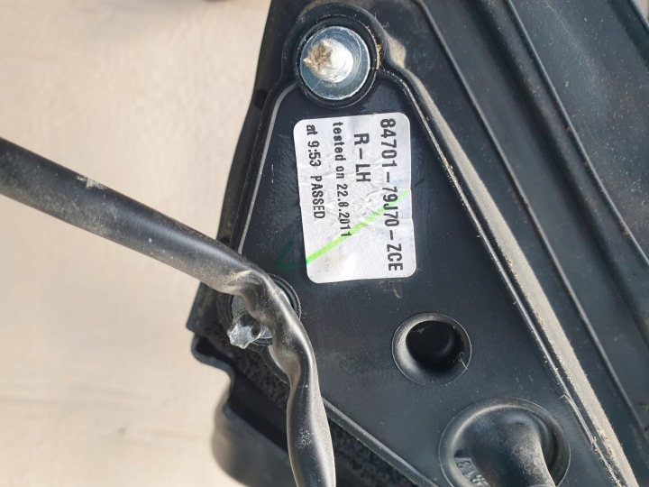 фото №6, Зеркало внешние правое fiat sedici suzuki sx4 2006- 84701-79j70 zce 5pin