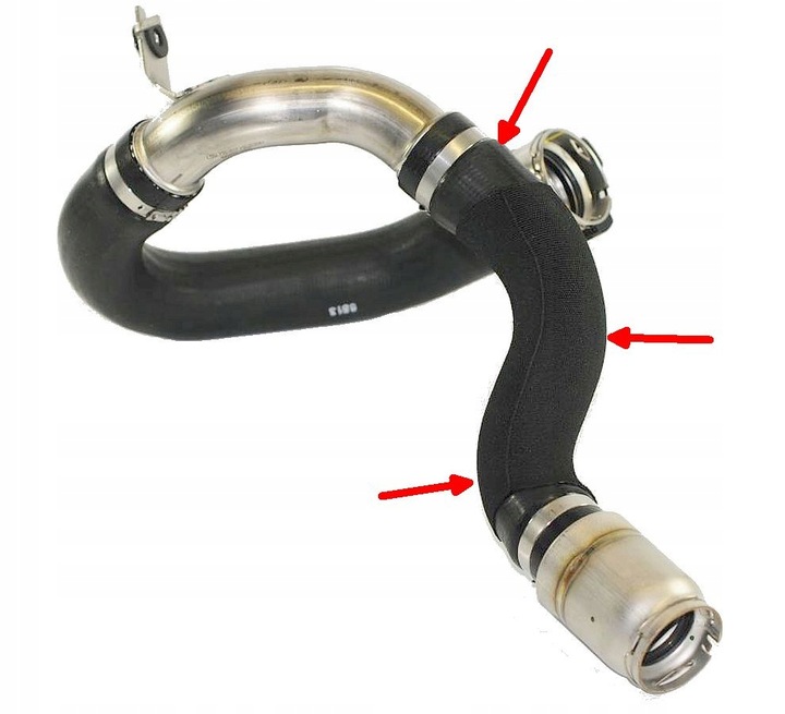 фото №5, Opel mokka 1,6 cdti шланг turbo інтеркулер