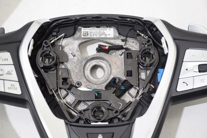 фото №11, Bmw x3 g01 lci спортивна кермо шкіра з підігрівом wibracje пелюстки оригінал