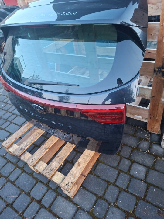 фото №8, Kia sportage iv 4 18- рестайлінг кришка багажника зад 1k чорна комплектна електричний