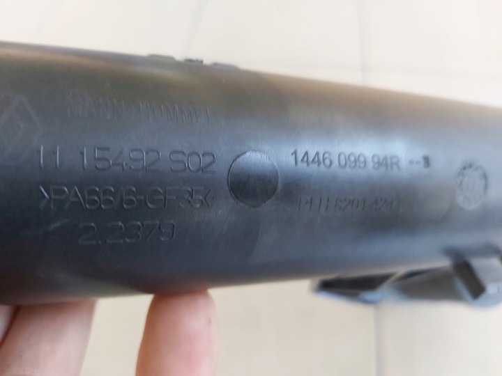 фото №3, Scenic espace talisman 1.6 dci шланг інтеркулер