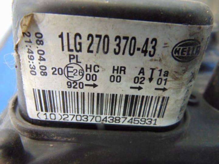 фото №9, Opel astra h рестайлінг 1.6 фара ліве 1lg270370-43