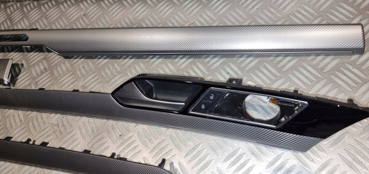фото №9, Vw arteon 3g r-line планки декоративный декоры карбон карбон подсветка led
