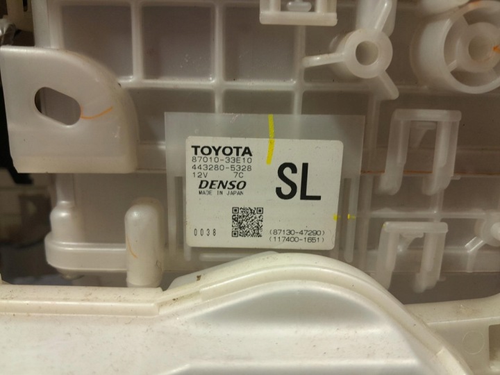 фото №6, Toyota camry viii xv70 17- обігрівач 87050-33b90 87010-33e10