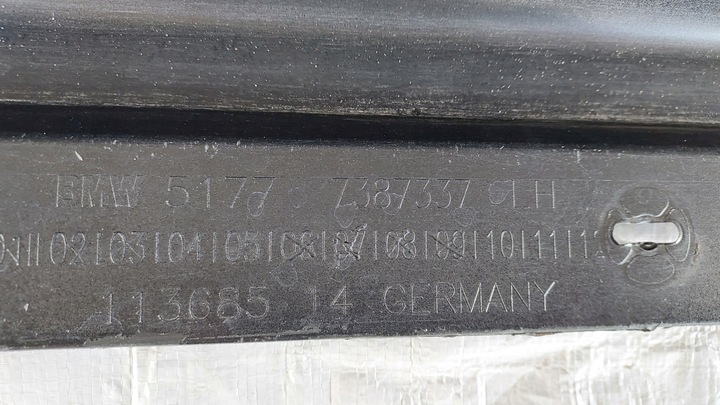 фото №10, Bmw 5 g30 g31 накладка планка пороговая левая