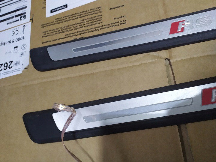 фото №4, Планка накладка пороговая rs3 a3 8v