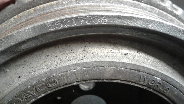 фото №9, Колесо ременное вала 55217836 fiat bravo ii 1.4t 10-14