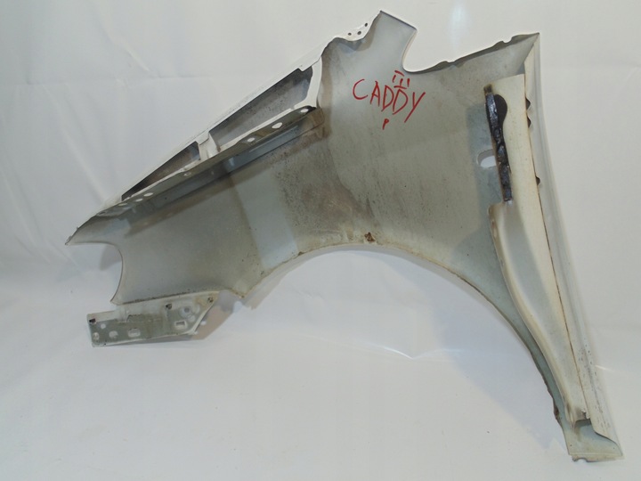 фото №6, Vw caddy iii крыло правые перед переднее белый 04- volkswagen