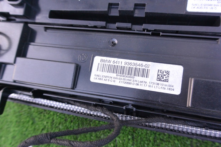 фото №7, Панель кондиціонера керування радіо kpl bmw 3-seria f30 f31 рестайлінг