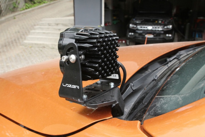 фото №7, Кронштейны лампа do капота volkswagen amarok - more4x4