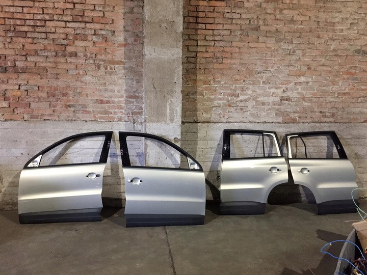 фото №9, Vw tiguan 5n0 двері перед зад праві ліві lr7l