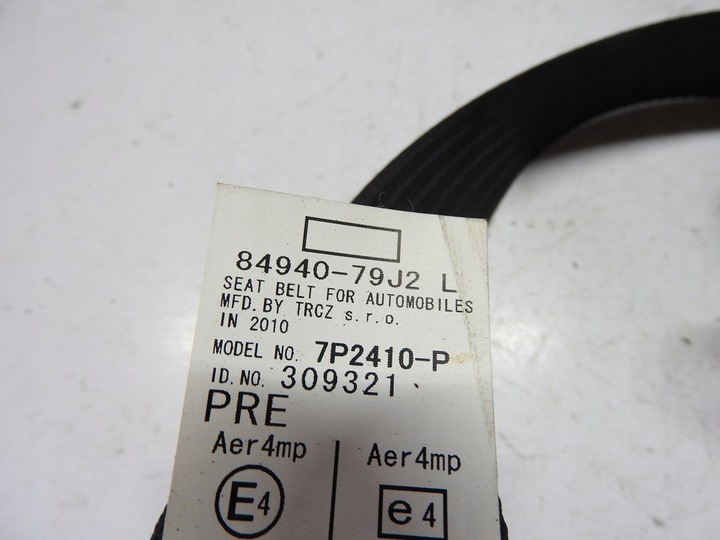 фото №15, Suzuk sx-4 sx4 pas безопасности левый перед 84940-79j2