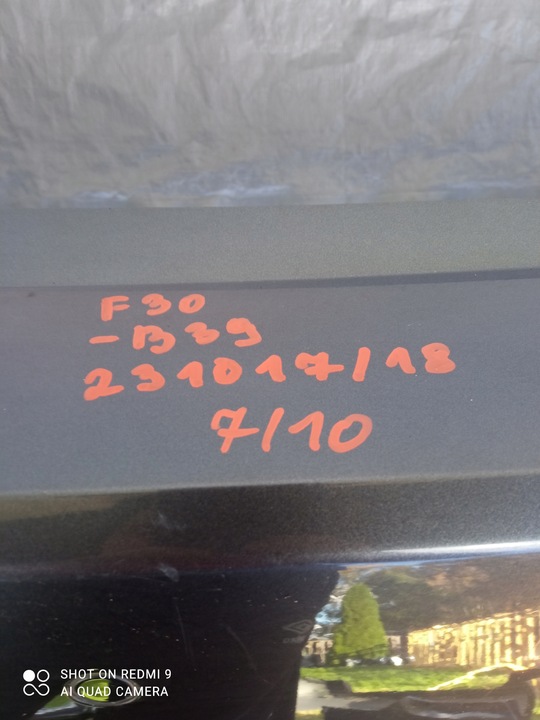 фото №10, Бампер зад bmw f30 b39 мінерально-сірий