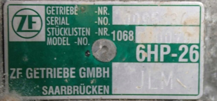 фото №11, Коробка передач коробки передач jlm hpk audi s8 d3 4e 6hp-26 5,2fs