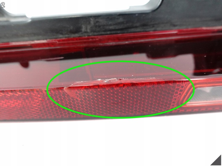 фото №3, Porsche macan 95b ii рестайлинг 21-24 led лампа свет заднего вида отражатель левый зад