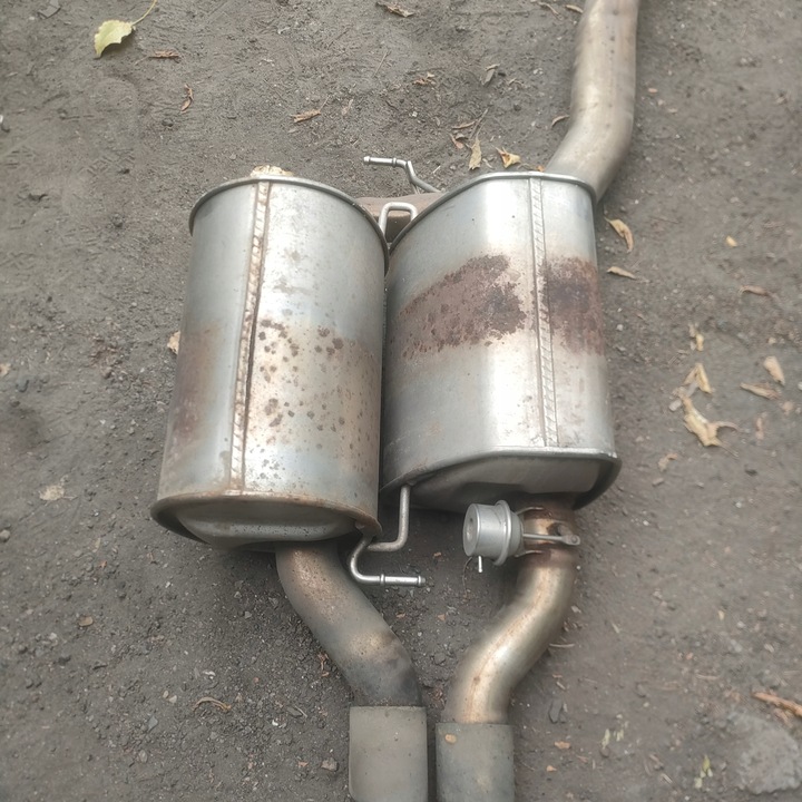 фото №12, Bmw e60 e61 глушитель труба выхлоп 7562119 n54 535xi 3.5i 3.0i