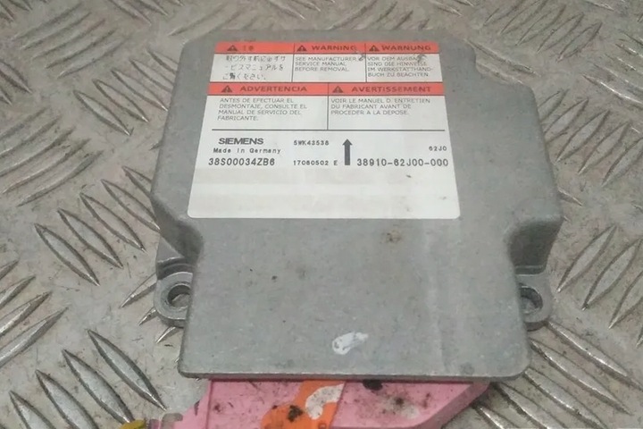 фото №3, Модуль подушка безпеки suzuki swift iii mz, ez 5wk43538 1.3l бензин 68kw 2006