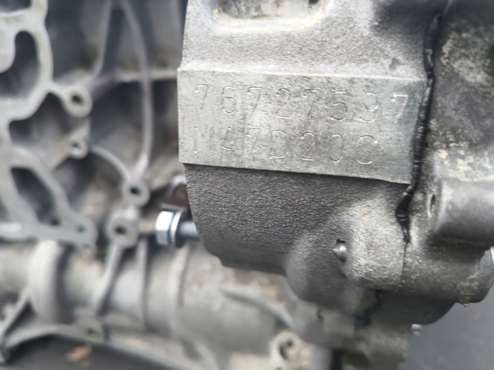 фото №9, Bmw f20 f30 f10 f11 f07 x3 f25 n47 2.0d 184km n47d20c блок  двигуна osiowany
