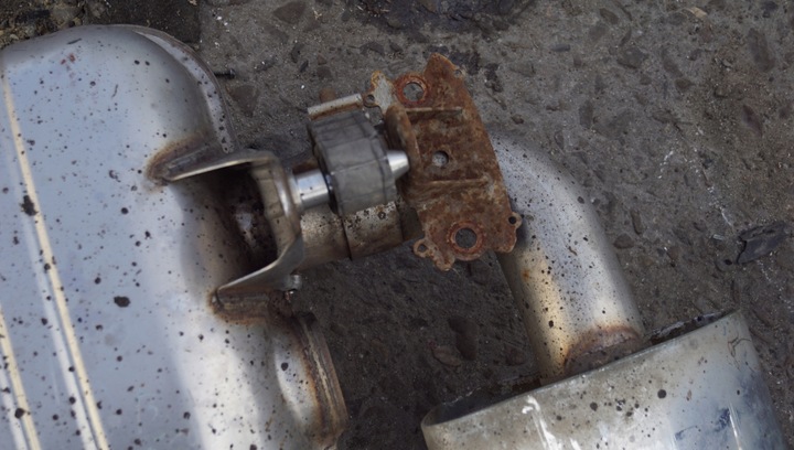 фото №10, Выхлоп глушитель конечный vw touareg 7p 3.0 tdi