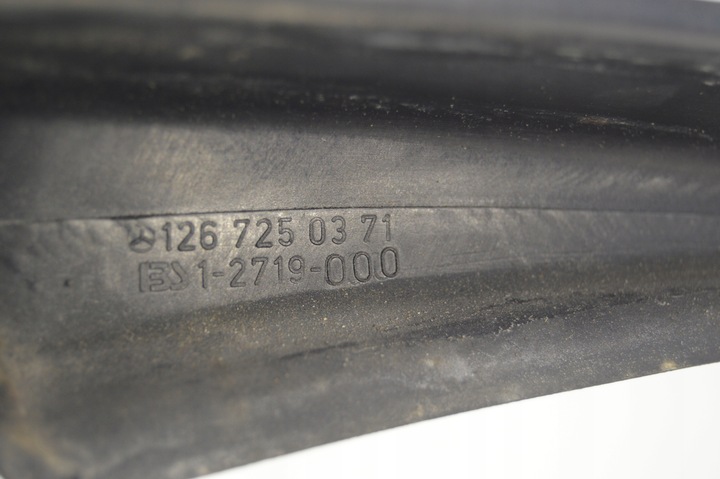 фото №13, Рамка двері скла оббивка лівий перед mercedes w126 рестайлінг чорна 1267250371