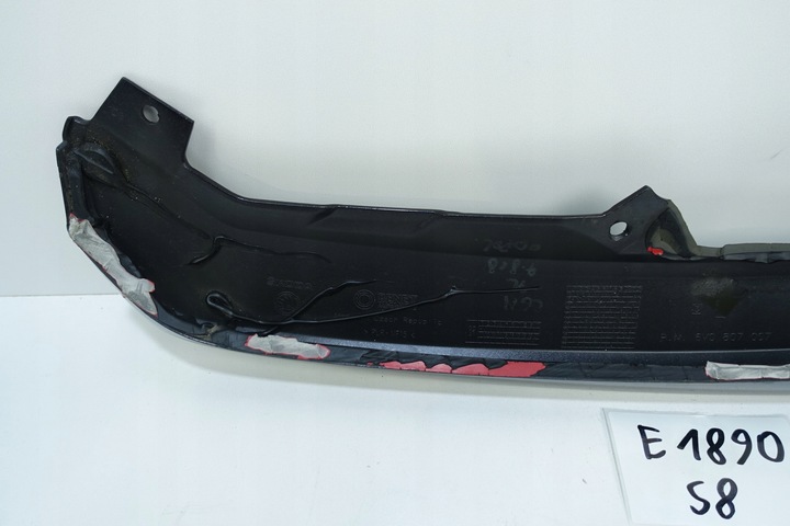 фото №6, Спойлер спойлер бампера лівий перед skoda fabia iii