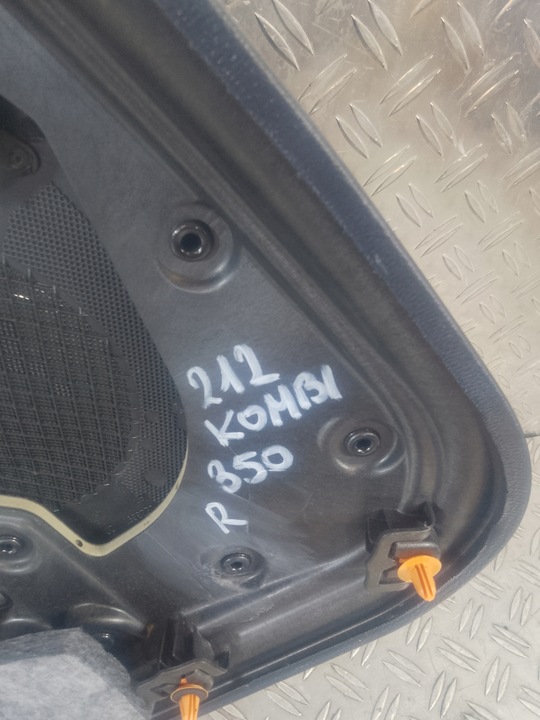 фото №8, Mercedes w212 09- боковина обивка дверь зад задняя правая универсал