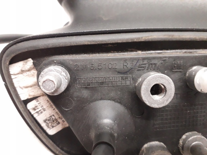 фото №14, Opel astra k 5 v 15- зеркало правое каркас основание 7-pin 21165102 21163402