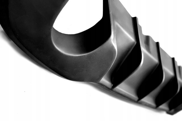 фото №12, Дифузор накладка бампера заднього do vw golf 8 viii gti 2020+ тюнінг