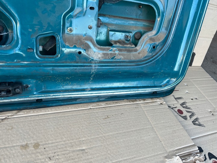 фото №9, Крышка задняя стекло зад renault kangoo i рестайлинг 2003-2008 зелёная комплектная