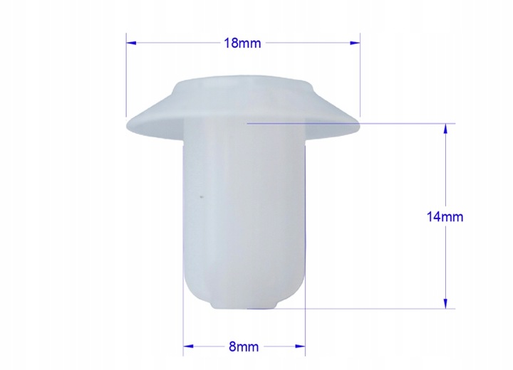 фото №4, Клипса разъём гнездо колёсная арка ford focus ii 2