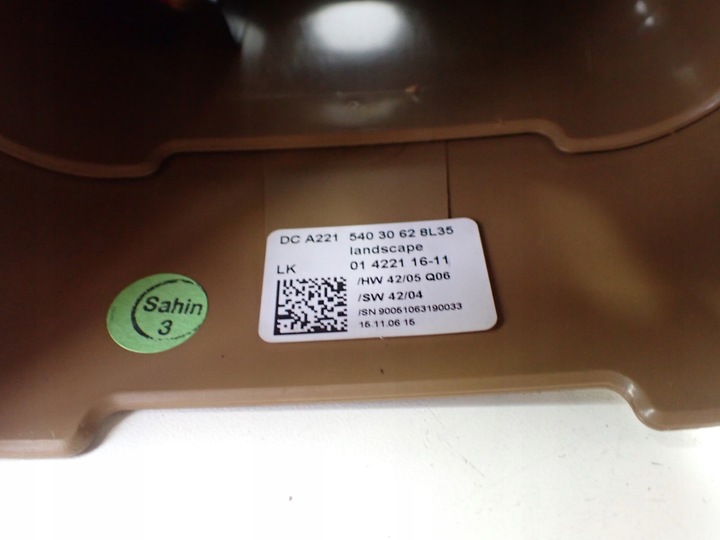 фото №6, Перемикач-павук стрічка перемикач комбінований mercedes s500 w221 a2215403062