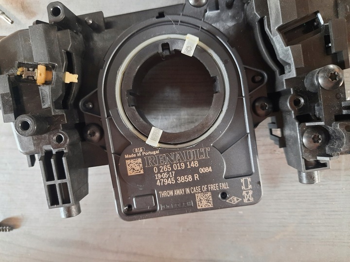 фото №8, Clio v 1.5bdci переключатель комбинированный лента датчик