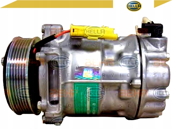 фото №10, Компресор кондиціонера citroen c4 2,0hdi 07- behr