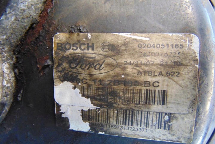 фото №5, Ford transit mk6 2.2 вакуумний підсилювач гальм (серво) 0204051165