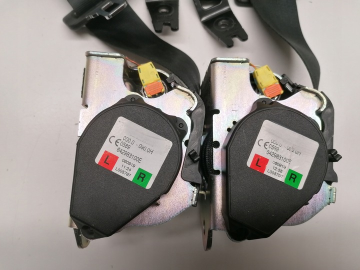 фото №5, Volvo v60 ii ремені безпеки зад задні оригінал seat ремені 2018-