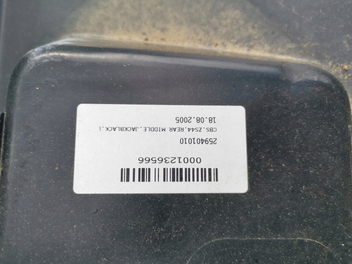 фото №12, Smart forfour i 454 2004r- задний бампер