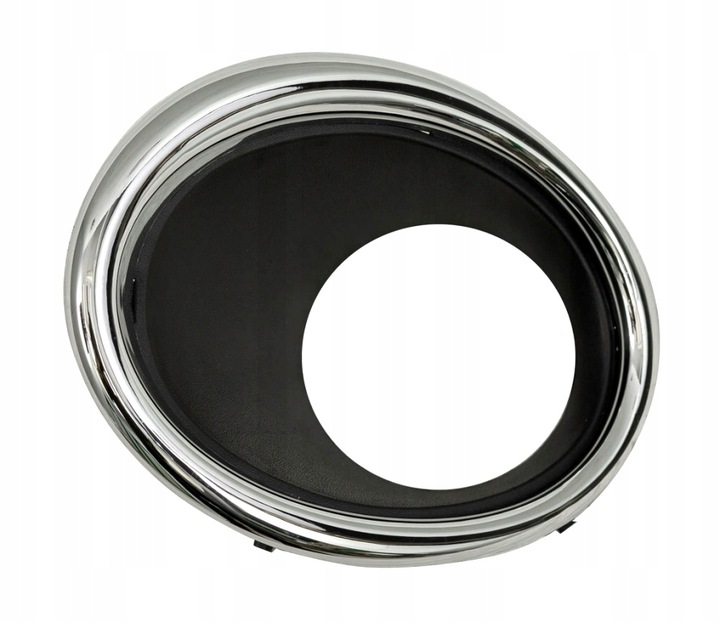 фото №1, Nissan qashqai j11 13-17 маскувальна накладка рамка галоген хром ліва