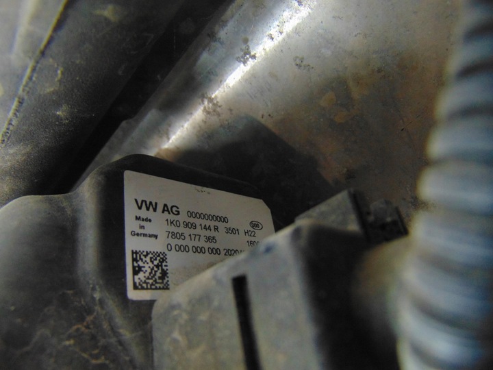 фото №9, Рейка рульового управління трансмісія vw golf vi plus 1.4 1k1423055mx