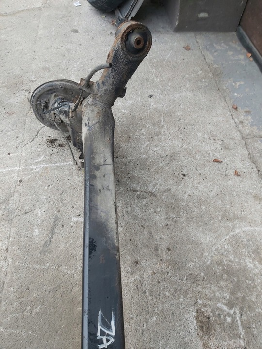 фото №7, Toyota yaris ii iii балка підвішування зад барабани замінник