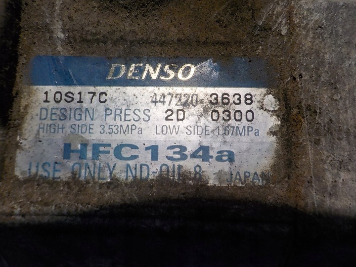 фото №9, Pajero iii 3.5 компрессор кондиционера 447220-3638