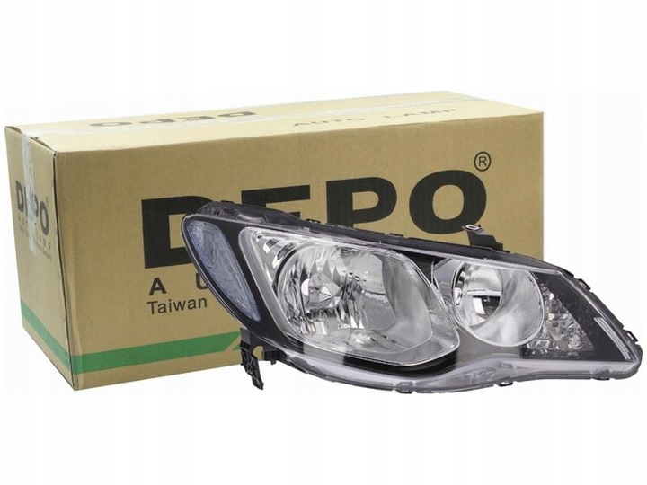 фото №1, Лампа фара правый depo 217-1159r-ldem2