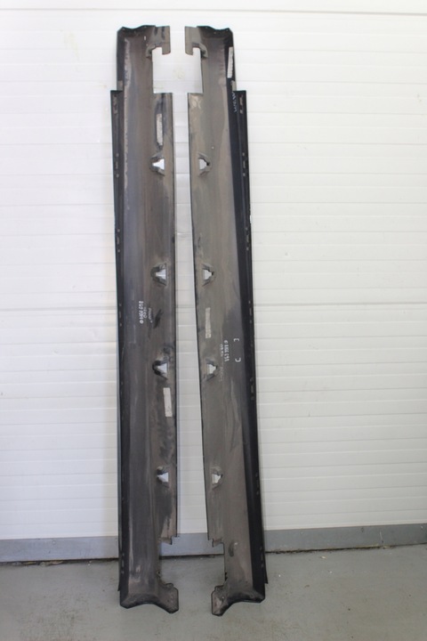 фото №3, Mercedes ml w166 порог планка пороговая левая правая комплект накладка amg 197