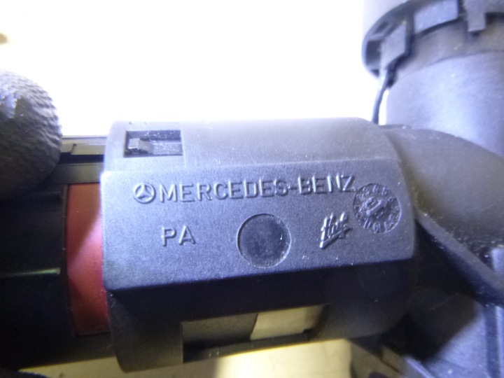 фото №6, Замок зажигания + ключ mercedes w168 1.4 2000r.