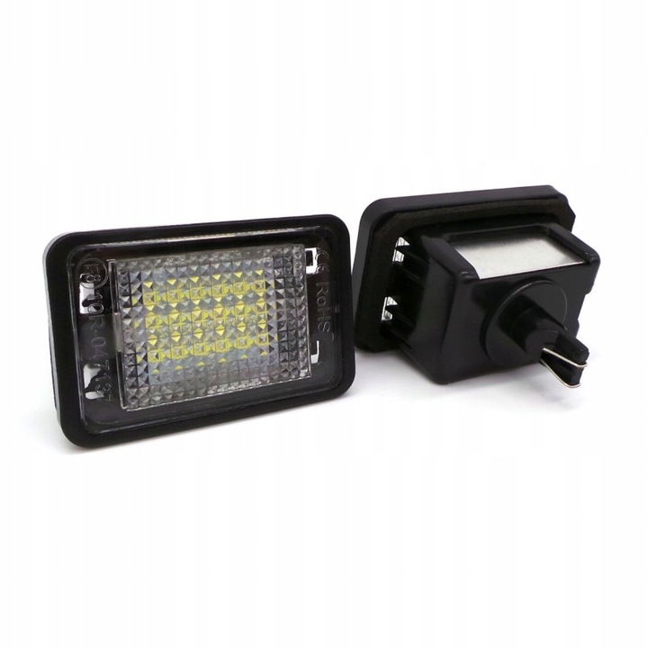 фото №10, Mercedes glk x204 лампа регистрации led 2szt