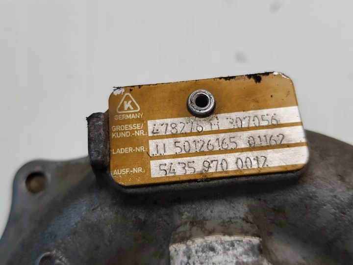 фото №9, Turbosprężarka 7701476880 478276h307056 54359700012 1.5 dci renault 1153
