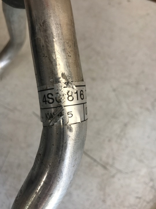 фото №5, Audi r8 plus 4s трубка шланг кондиционера 4s0816738d