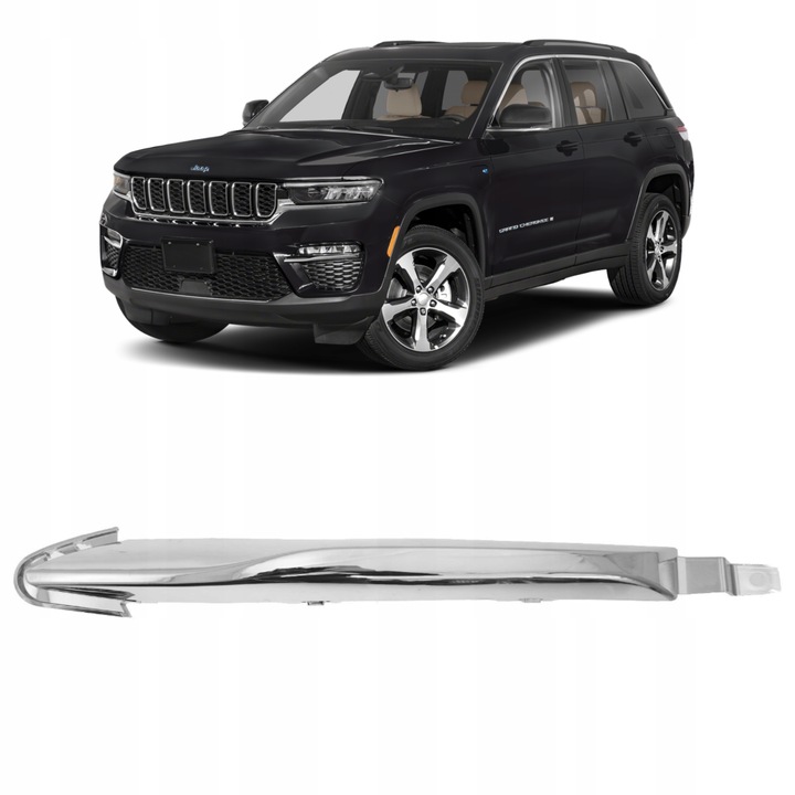 фото №1, Планка рамки галоген ліва jeep grand cherokee wl 2022 2023 2024 2025