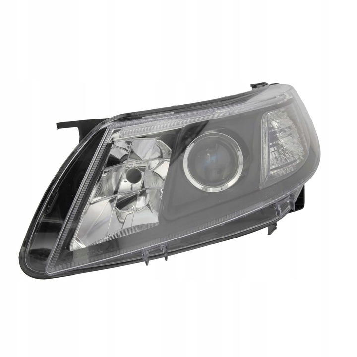 фото №2, Tyc фара saab 93 07- /l/h7/h9 drl led