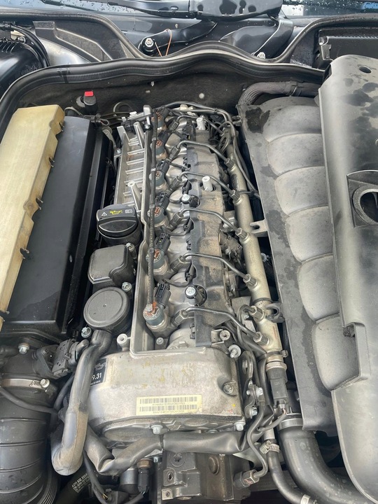 фото №12, Двигатель комплект. коробка передач a/t ecu swap - mercedes e w211 3.2 cdi 100тыс. км