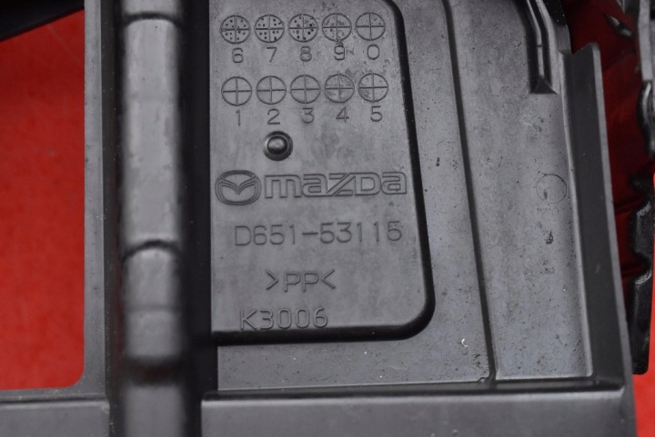 фото №11, Передняя панель усилитель замок капота d651-53115 mazda 2 ii de 1.3 16v 86 km